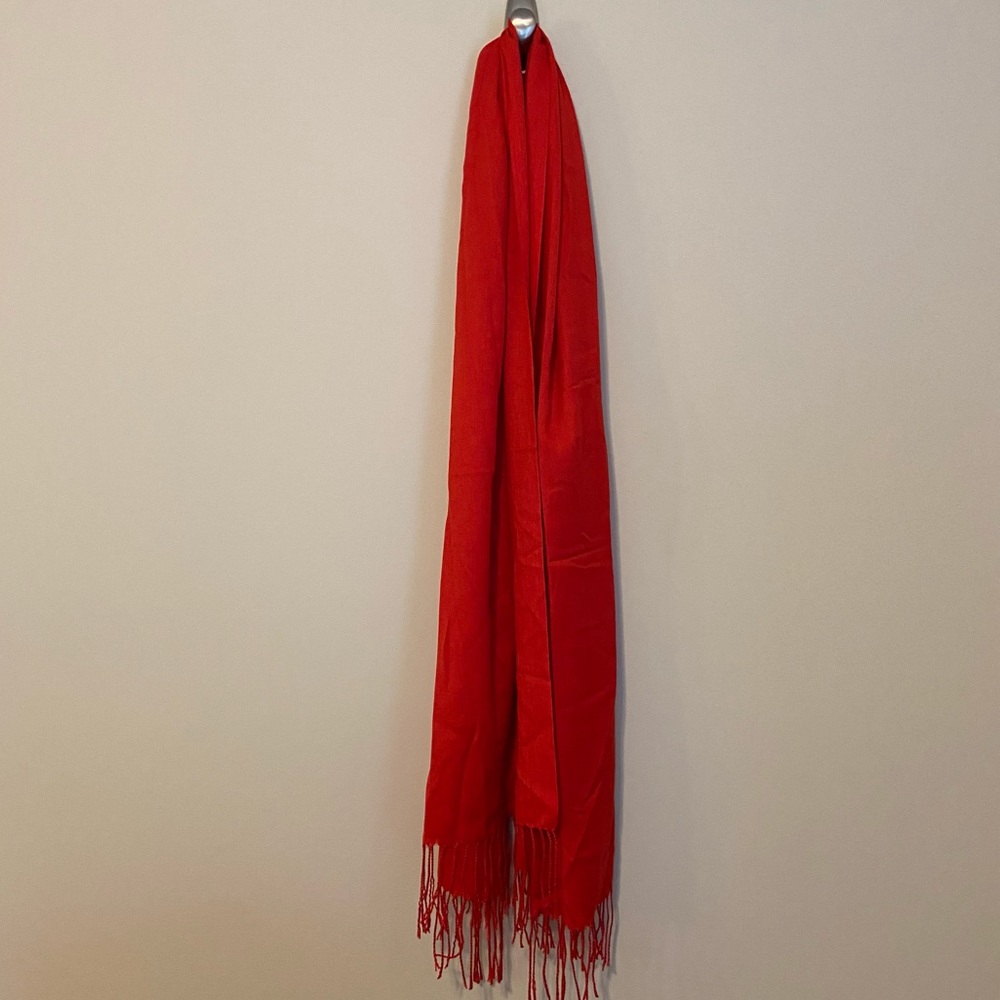 New Red Scarf from Italy